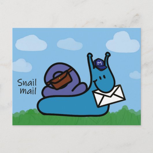 Snail mail postcrossing postcard ポストカード (正面)