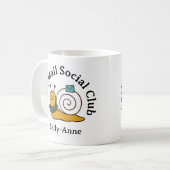 Snail Mail Social Club Cosy Letter Writer コーヒーマグカップ (正面左)