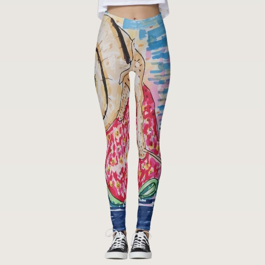 Snail on the Strawberry レギンス (正面)