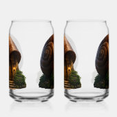 Snail shell ferry house enchanted Forest art King  ガラス缶 (左)