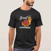 Snail   Snail Present  Snail Whisperer Tシャツ (正面)