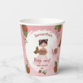 Snail & Strawberry Berry sweet Party Cups 紙コップ (裏面)