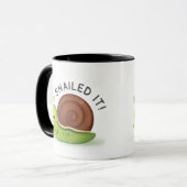 Snailedそれ黒の信号器のマグ マグカップ (正面左)