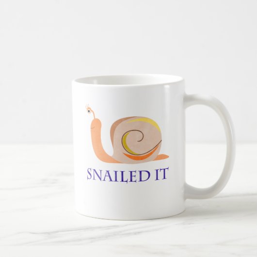 Snailedそれ コーヒーマグカップ (右)