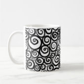 Snails BW Mug コーヒーマグカップ (左)