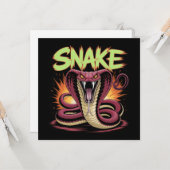 Snake. カード (正面/裏面インサイチュ)