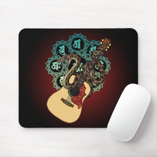 Snake aco 01 マウスパッド (マウス)