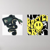 snake and emojis  (正面)