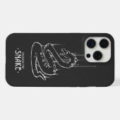 SNAKE ANIMAL LINE UNLEASH THE SNAKE iPhoneケース (裏面横)