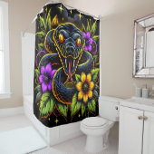 Snake Art Shower Curtain シャワーカーテン (インサイチュ)