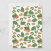 Snake Birthday Party Invitation 招待状 (裏面)