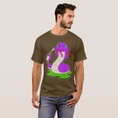 Snake Bottle Beer Tシャツ (正面フル)
