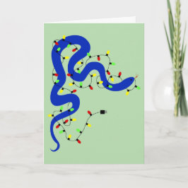 Snake Christmas Card シーズンカード