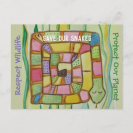 Snake Conservation -救 Our Snake ポストカード