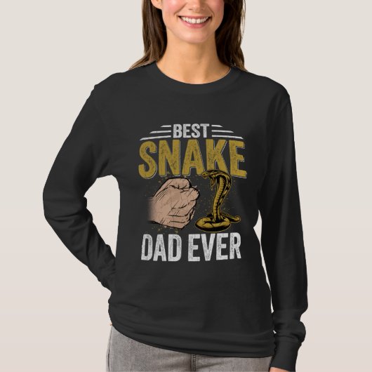 Snake Dad  Reptiles  Pet Reptile Owner Graphic Tシャツ (正面)