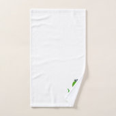 Snake Design Monogrammed バスタオルセット (ハンドタオル)