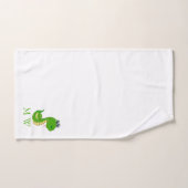 Snake Design Monogrammed バスタオルセット (ハンドタオル)