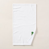 Snake Design Monogrammed バスタオルセット (ハンドタオル)