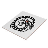 SNAKE DRAGON, Black White Red タイル (側面)