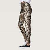 Snake Love - Power Yoga Leggings レギンス (左)