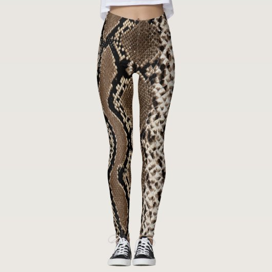 Snake Love - Power Yoga Leggings レギンス (正面)