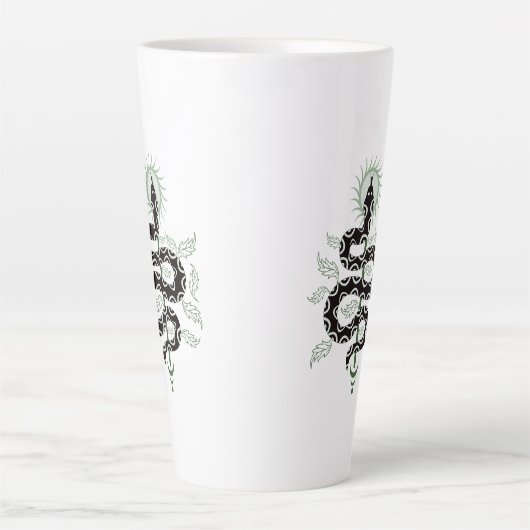 Snake Oasis カフェラテマグ (正面)
