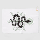 Snake Oasis ゴルフタオル (横)