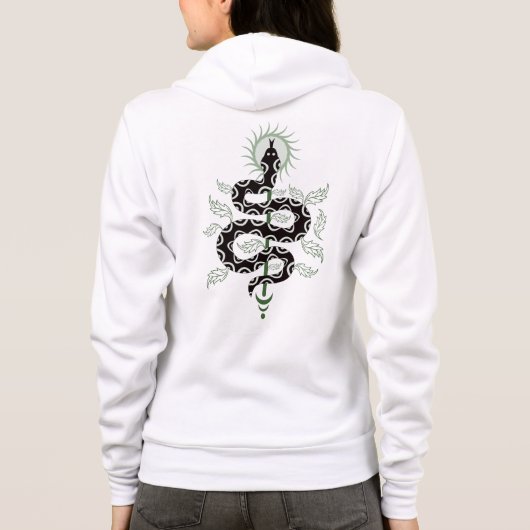 Snake Oasis パーカ (裏面)