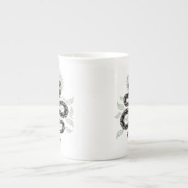 Snake Oasis ボーンチャイナマグカップ