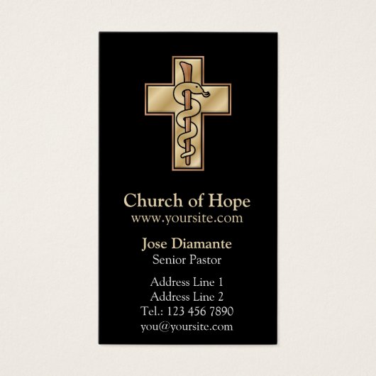 Snake on Cross (正面)