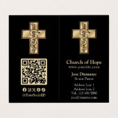 Snake on Cross 名刺 (外部フラット)