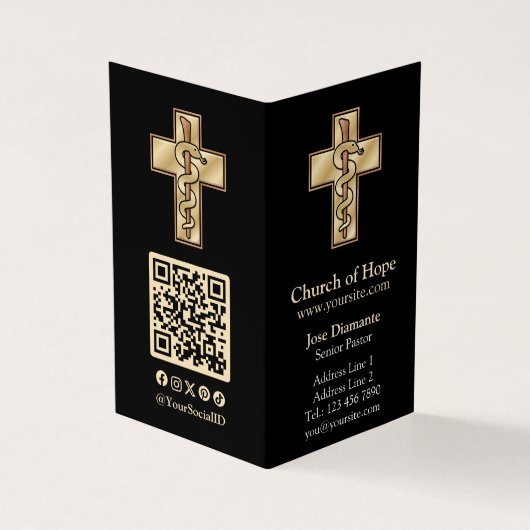 Snake on Cross 名刺 (外部)