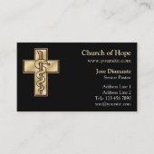 Snake on Cross 名刺 (正面)