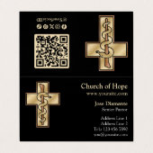 Snake on Cross 名刺 (外部フラット)