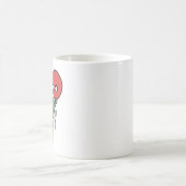 Snake plant and balloon Mug コーヒーマグカップ (中央)