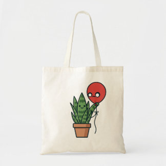 Snake plant and balloon Tote Bag トートバッグ