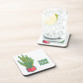 Snake plant Pixelart, Pixel Art コースター (右側)