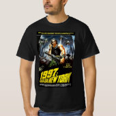 Snake Plissken John Carpenter 1997 Escape New York Tシャツ (正面)