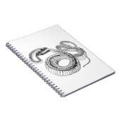Snake Skeleton Notebook ノートブック (右側)