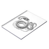 Snake Skeleton Notebook ノートブック (左側)