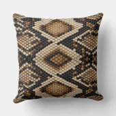 Snake Skin  クッション (裏面)