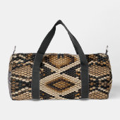 Snake Skin ダッフルバッグ (裏面)