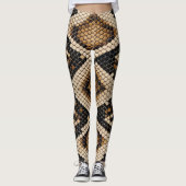 Snake Skin  レギンス (正面)