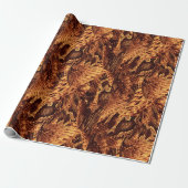 Snake Skin Pattern Wrapping Paper ラッピングペーパー (アンロールド)