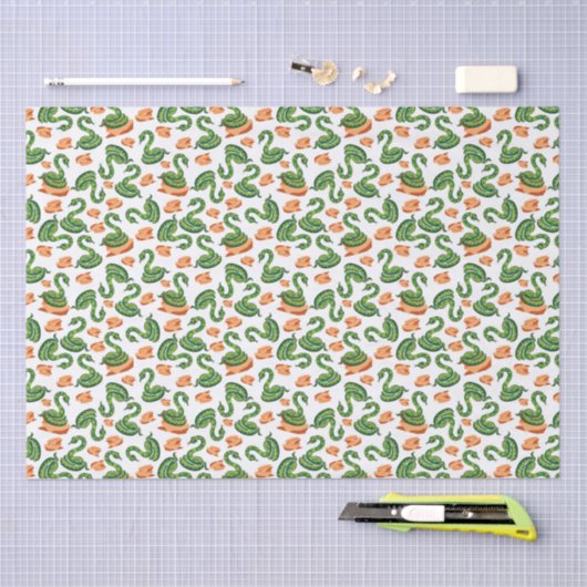 Snake Tissue Paper 薄葉紙 (クラフト)