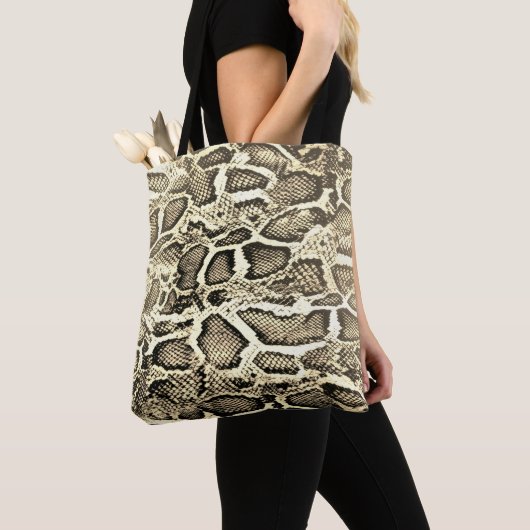 "Snake" Tote Bag トートバッグ (クローズアップ)
