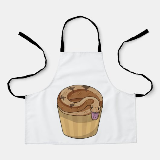 Snake with Muffin エプロン (正面)