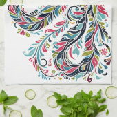 Snake Year 2025: Embracing Luck and Prosperity キッチンタオル (折り畳み)