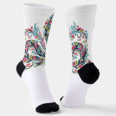 Snake Year 2025: Embracing Luck and Prosperity ソックス (傾斜あり)