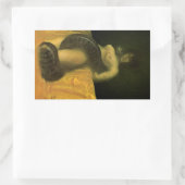 SnakeGrlデカール（4枚） 長方形シール (バッグ)